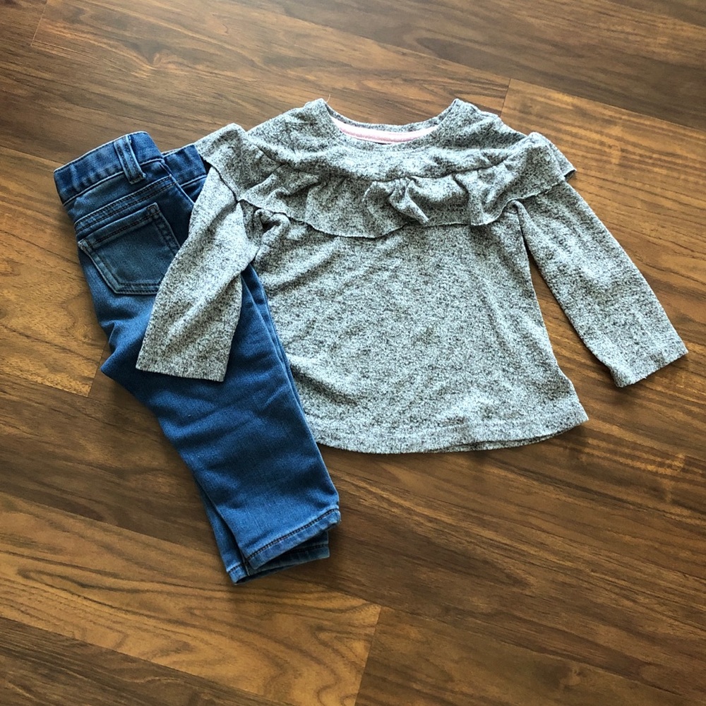 Cat & Jack baby girl outfit